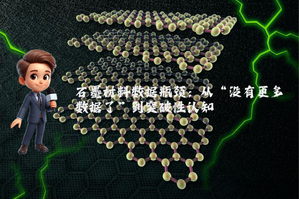 石墨材料数据瓶颈：从“没有更多数据了”到突破性认知