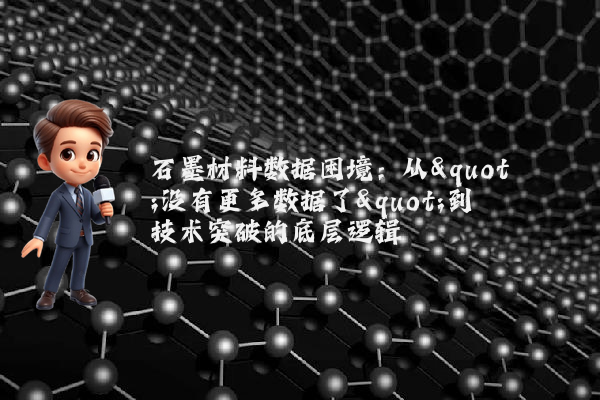 石墨材料数据困境：从"没有更多数据了"到技术突破的底层逻辑