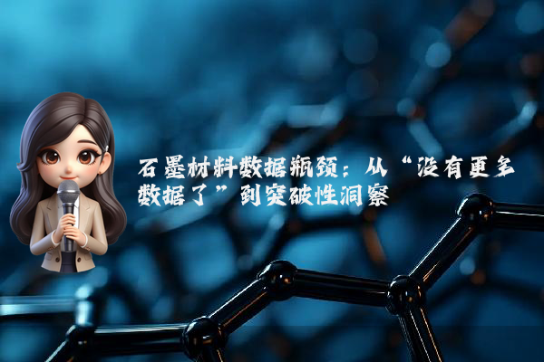 石墨材料数据瓶颈：从“没有更多数据了”到突破性洞察