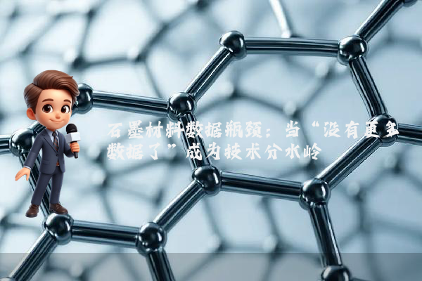 石墨材料数据瓶颈：当“没有更多数据了”成为技术分水岭